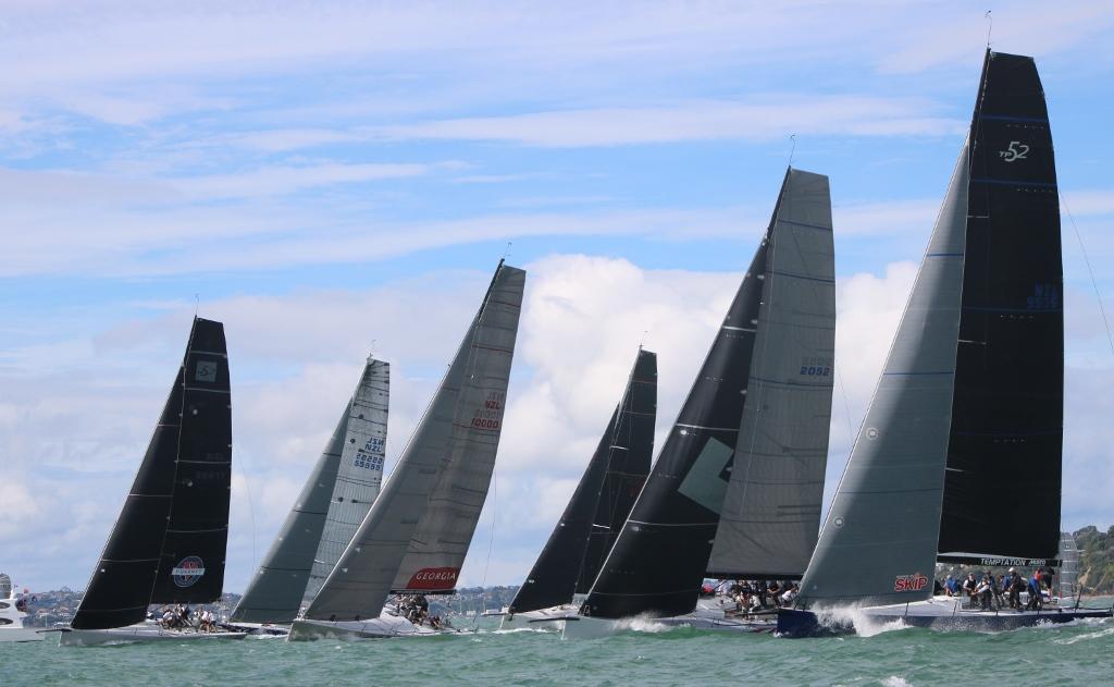 Divison A Race Start -  Day 3 Jack Tar Regatta, March 26, 2017 © RNZYS Media